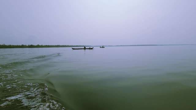 Traditional Fishing Boats on Kerala Backwaters