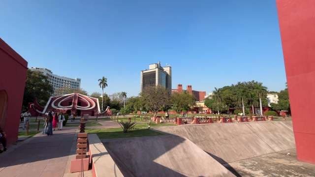 Exploring Jantar Mantar Observatory in New Delhi