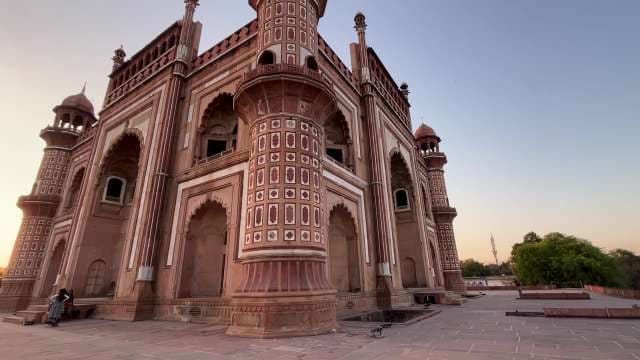 Majestic Mughal Tomb Architecture at Sunset, Safdarjung Delhi