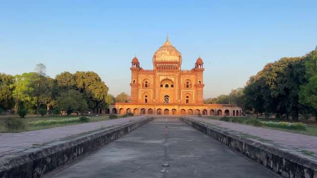 Sunset Views at Safdarjung Tomb in New Delhi, India
