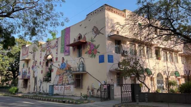 Colorful Street Art in Delhi’s Lodhi Art District