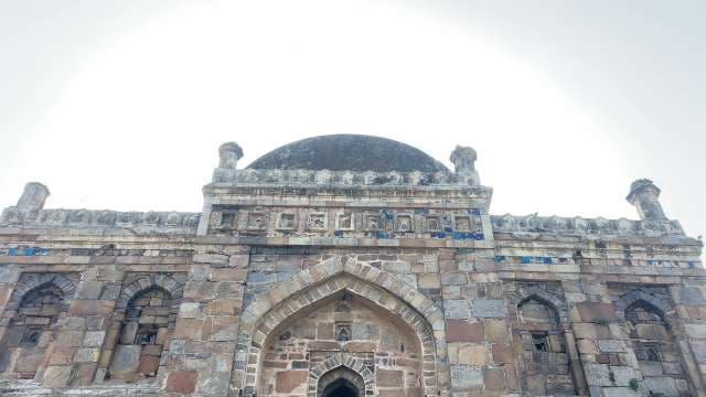 Ancient Dome Structure of Lodhi Garden Tomb, New Delhi