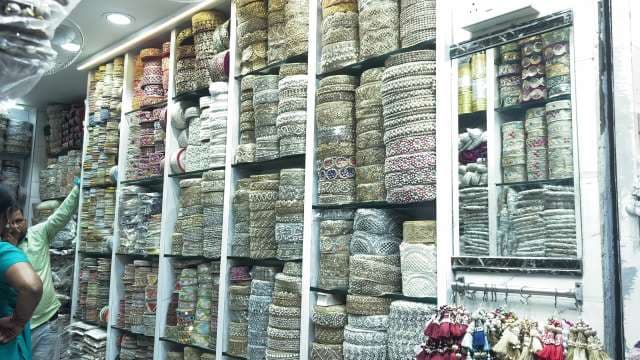 Vibrant Indian Bangle Shop Displaying Traditional Jewelry