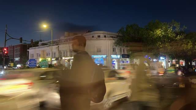 Nightlife Rush at Connaught Place, New Delhi