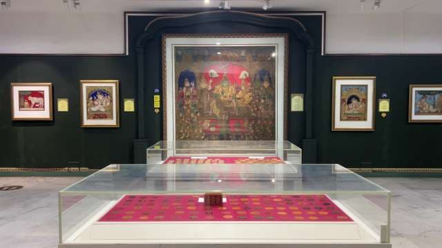 Tanjore Paintings and Ancient Coins Exhibit at Indian Art Museum