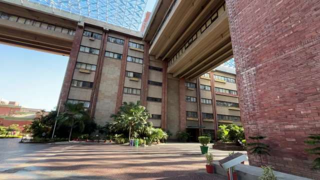 Modern Architecture at India Habitat Centre, New Delhi