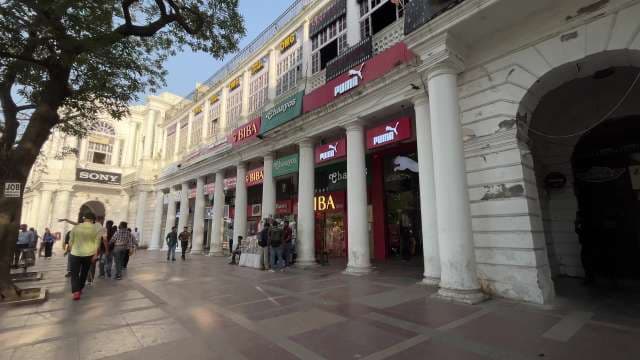 Bustling Shopping and Dining at Connaught Place New Delhi