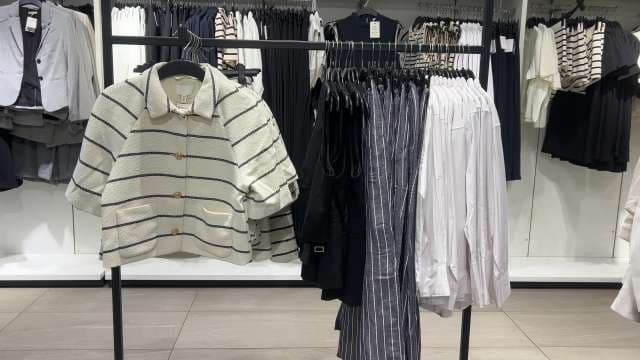 Modern Women's Fashion Display in Trendy Clothing Store