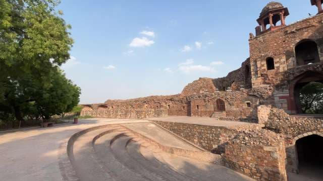 Exploring Feroz Shah Kotla Fort: Ancient Walls and Ruins in Delhi