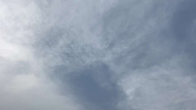 Tranquil Cloudy Sky: Calming View of Soft Gray Clouds