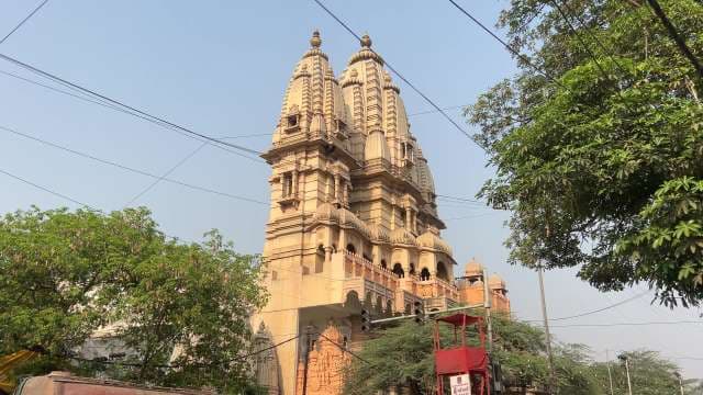 Stunning View of Laxminarayan Temple in Delhi