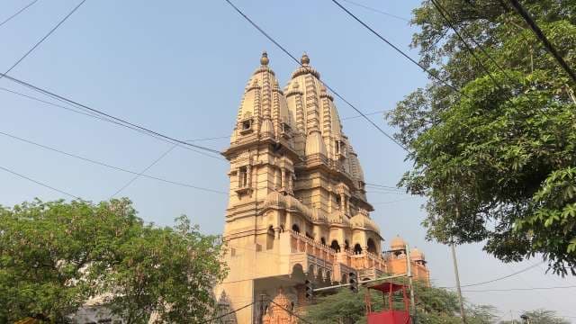 Stunning View of Laxminarayan Temple in Delhi