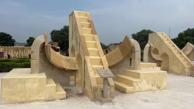 Ancient Astronomical Instruments at Jantar Mantar Jaipur