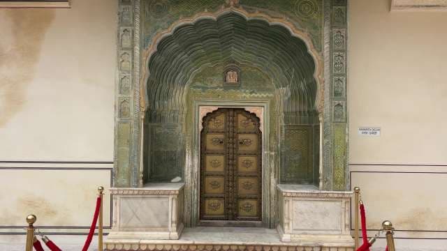 Vasanta Deori: Ornate Doorway of Jaipur City Palace