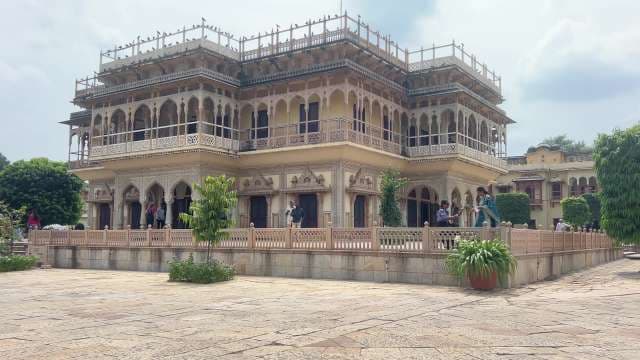 Stunning View of Mubarak Mahal at City Palace Jaipur
