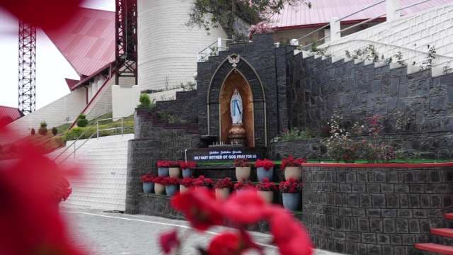 Majestic Catholic Shrine of Mary in Medan, Indonesia