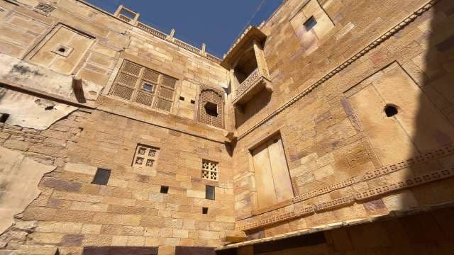 Stunning Architecture Inside Jaisalmer Golden Fort, Rajasthan