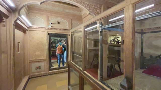 Exploring Intricate Historical Museum Interiors in Rajasthan