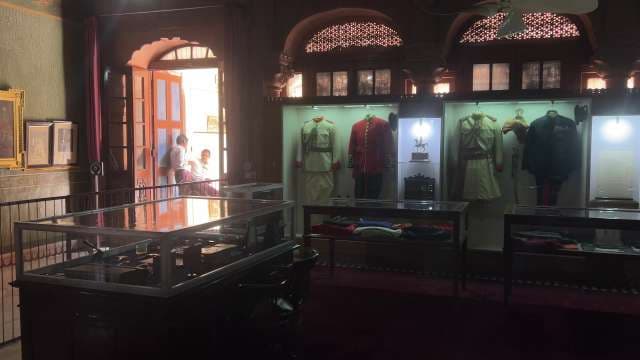 Historic Military Uniforms Exhibit in Indian Heritage Museum