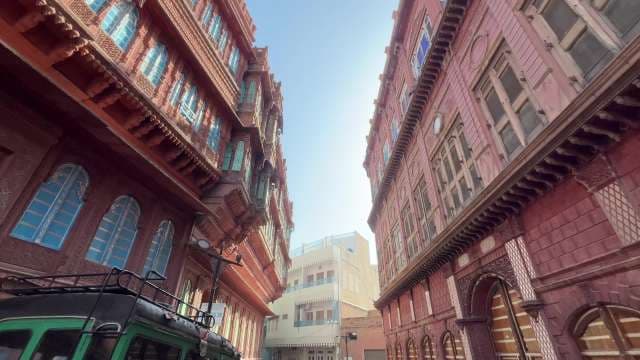 Majestic Historic Havelis in Old Jodhpur's Gulab Sagar