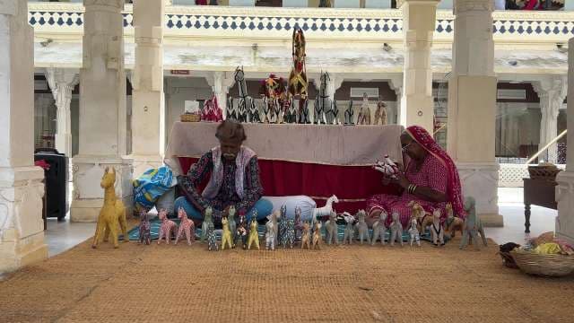 Traditional Rajasthani Artisans Crafting Handmade Animal Dolls