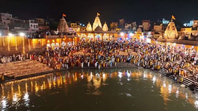 Spectacular Ganga Aarti Ceremony at Dashashwamedh Ghat, Varanasi