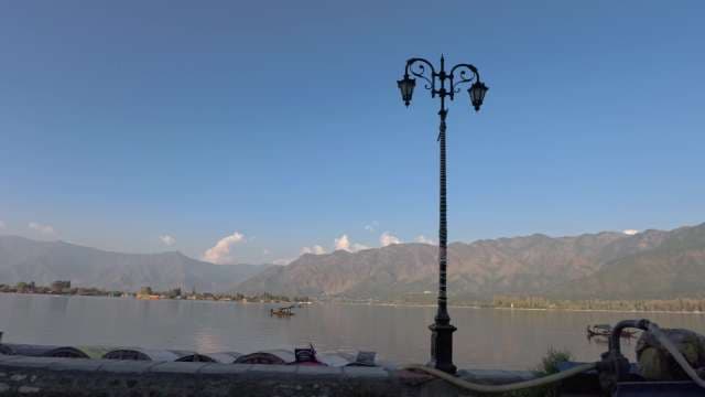 Serene Dal Lake Views with Shikara Boats