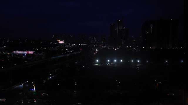 Timelapse Night Cityscape NOIDA