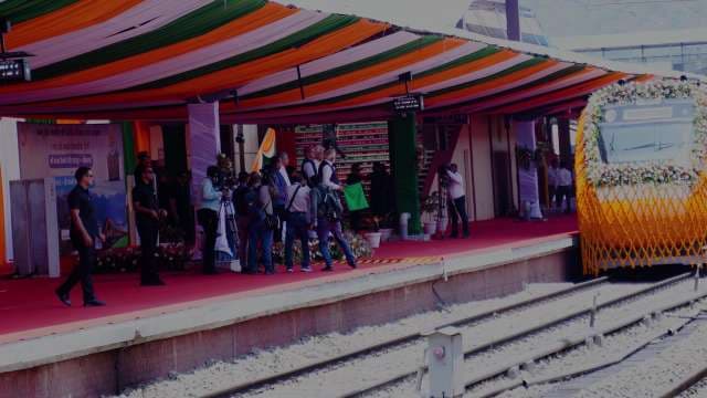 Official Inauguration of Vande Bharat Express at Shri Mata Vaishno Devi Katra