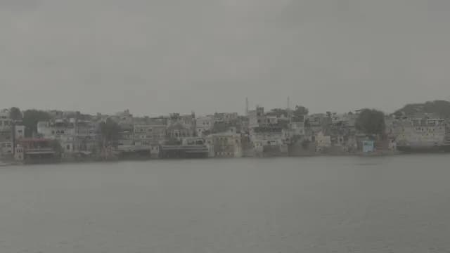 Pushkar Lake Ghats and Traditional Architecture in Rajasthan India