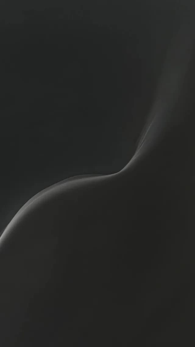 Abstract Minimalist Black Silk Flowing Background
