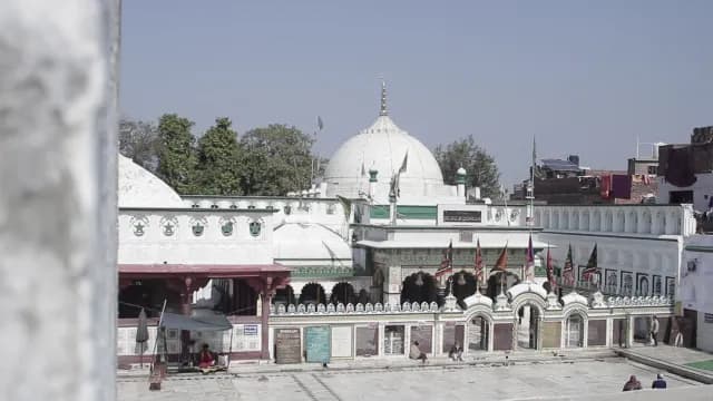 Historic White Dome of Bu Ali Shah Qalandar Dargah Panipat, Haryana, India