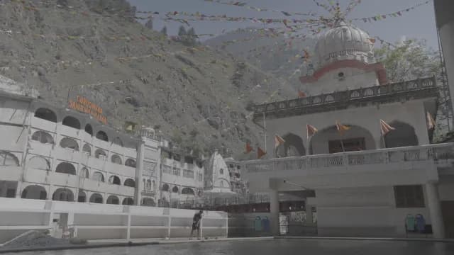 Gurudwara Sahib Manikaran , Kasoal in the Himalayan Mountains of India