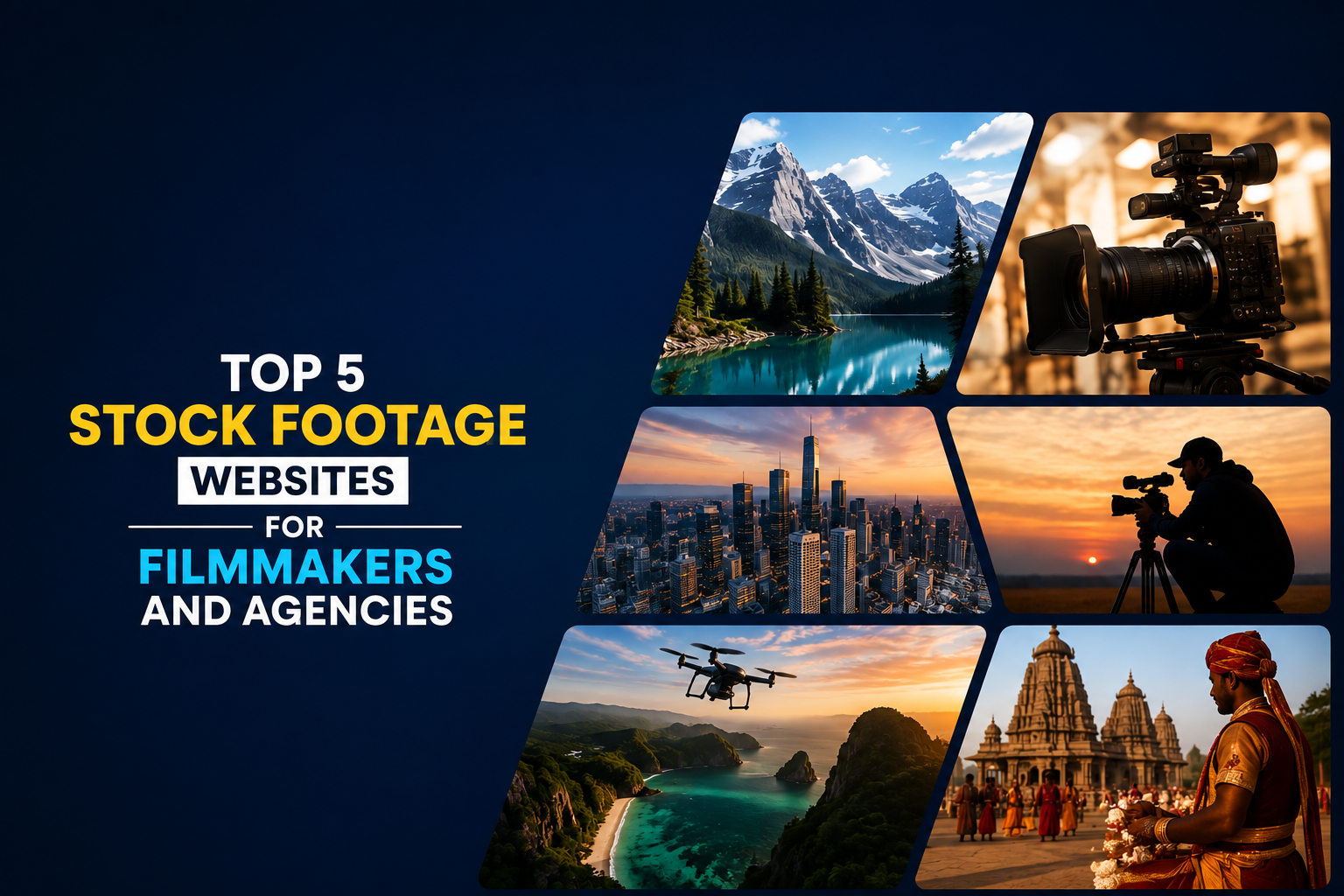 Top 5 Stock Footage Websites for Filmmakers and Agencies